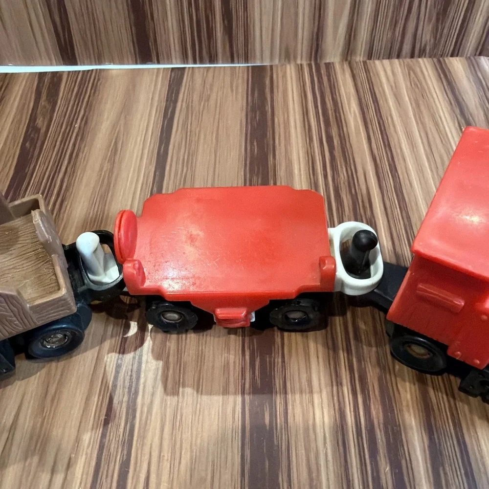 2003 Fisher Price‎ Geotrax Tracktown Railway Replacement Pieces 3 Cars